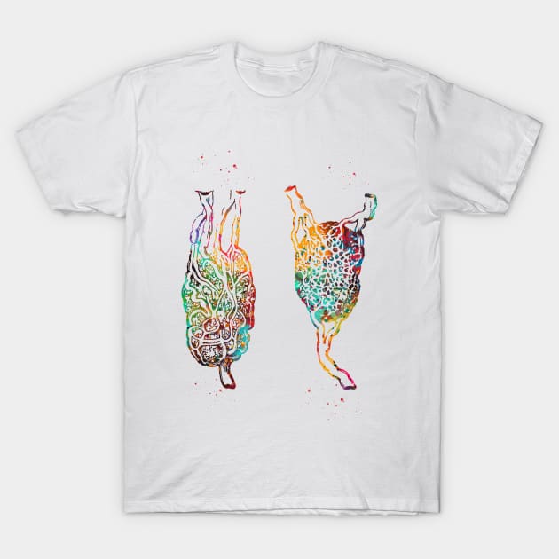 Lymph node T-Shirt by erzebeth